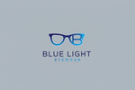 Blue Light Eyewear Modern Logo